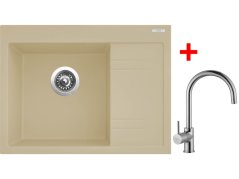 Sinks RIM 650 L Sahara + Vitalia Sinks RIM 650 L Sahara + Vitalia