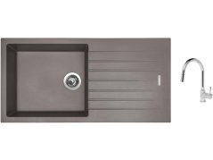 Set Sinks PERFECTO 1000 Truffle + baterie Sinks MIX 35 P chrom