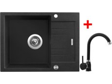 Sinks RAPID 580 XC Granblack + Polo GR Sinks RAPID 580 XC Granblack + Polo GR