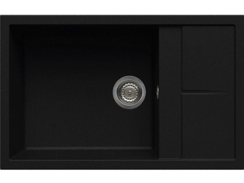 Granitový dřez Elleci Unico 310 Black K86