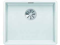 Granitový dřez Blanco SUBLINE 500 F InFino bílá bez táhla