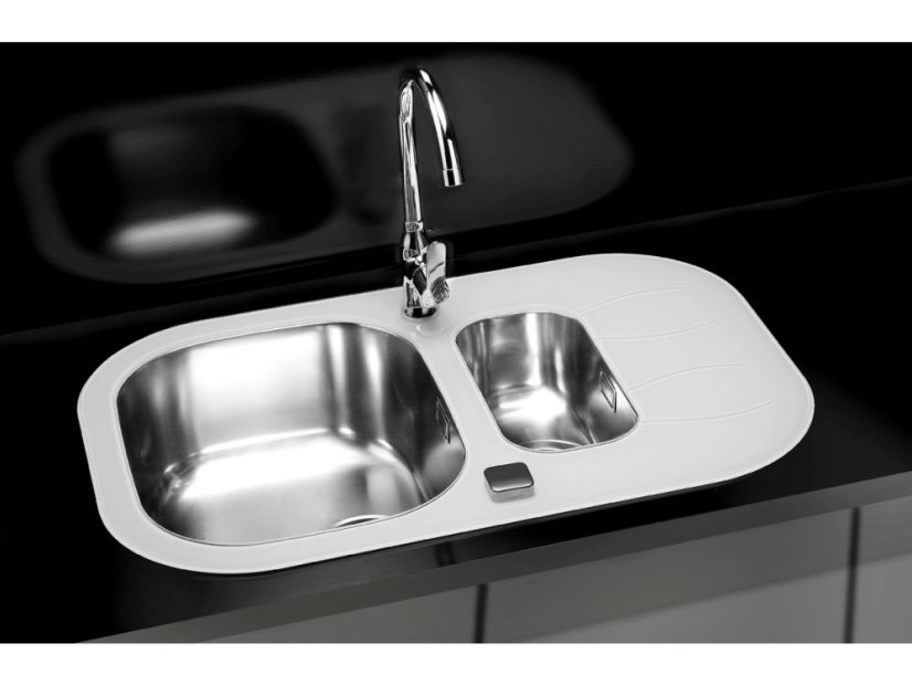 Kuchyňský drez Alveus Wave 30 bielý