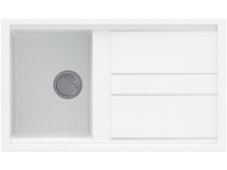 Granitový dřez Elleci Best 400 White K96