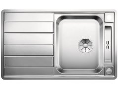 Nerezový drez Blanco AXIS III 45 S-IF InFino Nerez hodvábny lesk - 1