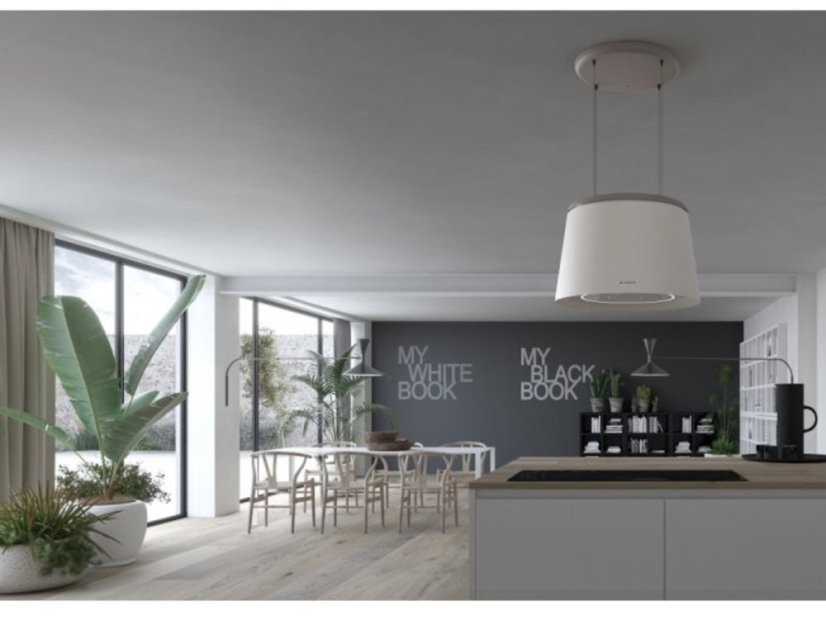 Ostrůvková digestoř Faber CELINE PLUS WW/CG MATT KL-2