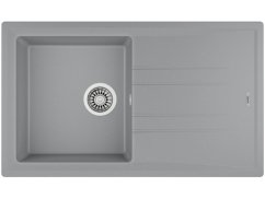 Granitový drez Teka STONE 50 B-TG 1B 1D Hliníkovo šedá