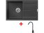 Sinks ULTIMA 790 Metalblack + ELASTA černá matná