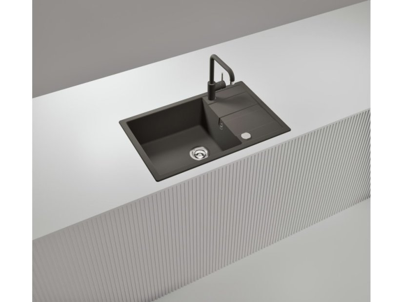 Granitový dřez Schock Manhattan D-100LS-A Asphalt