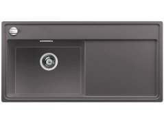 Granitový dřez Blanco ZENAR XL 6 S Silgranit šedá skála dřez vlevo s excentrem