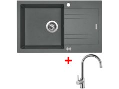 Sinks LINEA 780 XC Titanium + Vitalia