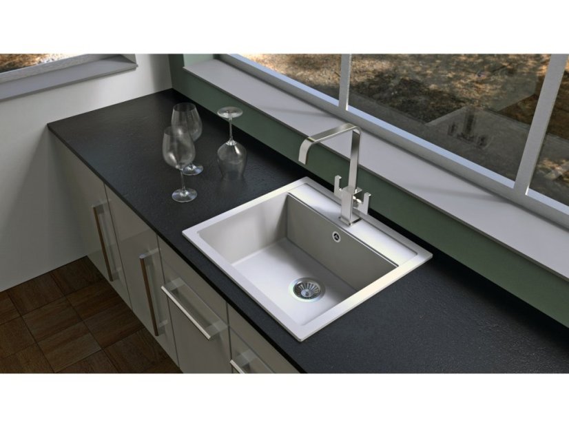 Set Sinks Solo 560 Milk + Vitalia GR