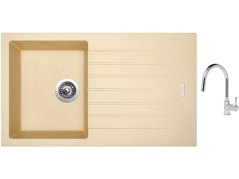 Set Sinks PERFECTO 860 Sahara + baterie Sinks MIX 35 P chrom Set Sinks PERFECTO 860 Sahara + baterie Sinks MIX 35 P chrom
