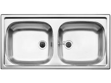 Nerezový drez Blanco TOP EZ 8 x 4 Nerez