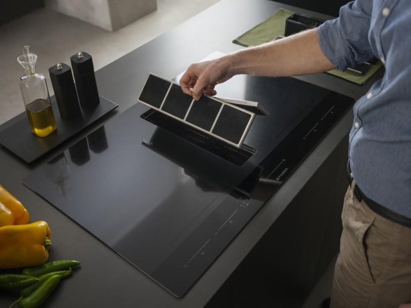 Varná deska s digestoří GALILEO STRIPES F830-9