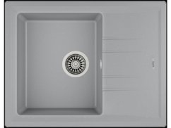 Granitový drez Teka STONE 45 S-TG 1B 1D Hliníkovo šedá