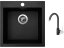 Set Sinks VIVA 455 Granblack + baterie Sinks MIX 35 Granblack