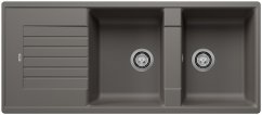 Granitový dřez Blanco ZIA 8 S šedá vulkan