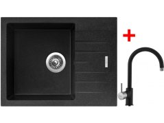 Sinks PERFECTO 650 Granblack + Vitalia GR