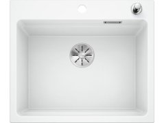 Granitový drez Blanco ETAGON 6 InFino biela s excentrom + pojazdy