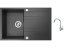 Set Sinks GRANDE 800 Granblack + baterie Sinks MIX 35 chrom