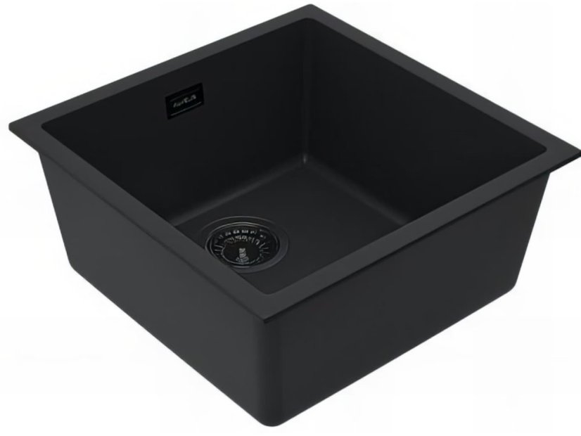 Granitový dřez Alveus Omni 20 Černá Black edition