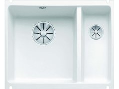 Blanco SUBLINE 350/150 U InFino Keramika žiarivo biela drez vľavo bez excentru