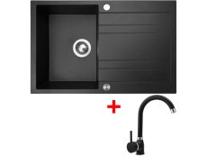 Sinks GRANDE 800 XC Granblack + Polo GR Sinks GRANDE 800 XC Granblack + Polo GR