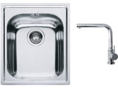 Set Franke AMX 610 Nerez + batéria Franke FN 0143 Chróm