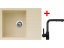 Sinks PERFECTO 650 Sahara + ENIGMA S čierná matná