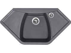 Granitový drez Sinks NAIKY 980 Titanium