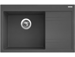 Granitový drez Sinks RIM 780 L Titanium ľavý