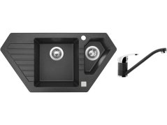 Set Sinks BRAVO 850.1 Granblack + batéria Sinks Pronto Grandblack Set Sinks BRAVO 850.1 Granblack + batéria Sinks Pronto Grandblack