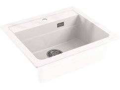 Granitový drez Alveus ATROX 30 biely