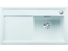 Granitový dřez Blanco ZENAR 5 S InFino bílá dřez vpravo s exc. bez příslušentsví