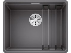 Granitový drez Blanco Etagon 500 F sivá skala