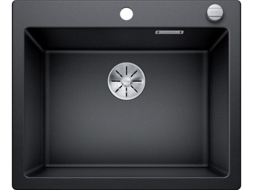 Granitový drez Blanco PLEON 6 InFino antracit s excentrom