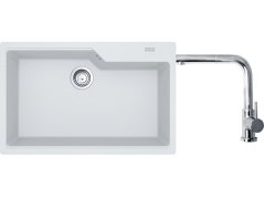 Set Franke UBG 610-78 Bílá-led + Franke FN 0147 Chrom