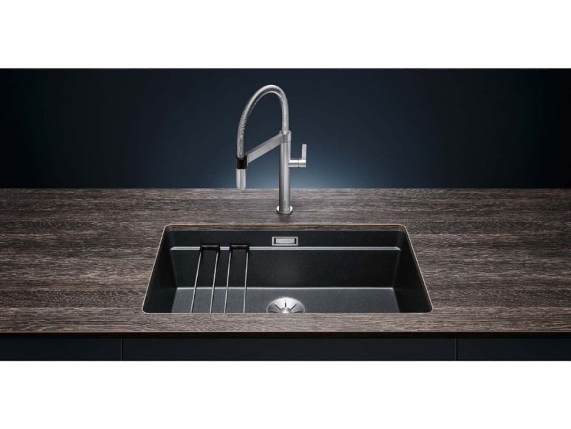 Granitový dřez Blanco ETAGON 700 U Bílá soft