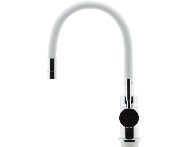 Dřezová stojánková baterie Novaservis Ferro Bílá/chrom 70710.0C-2