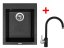 Set Sinks CUBE 410 Granblack + Vitalia GR