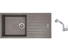 Set Sinks PERFECTO 1000 Truffle + baterie Sinks MIX 3 S Chrom