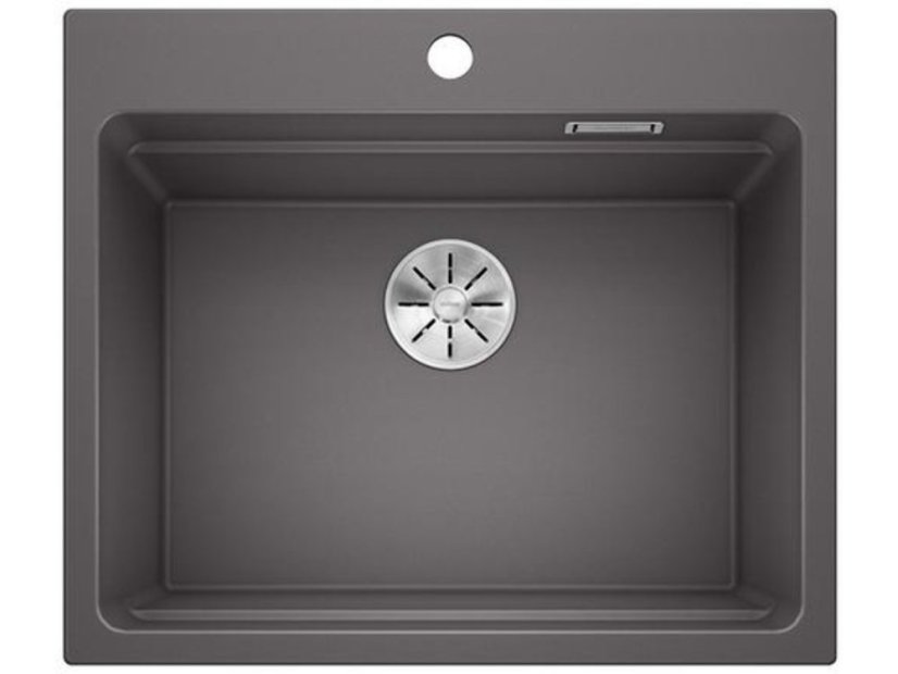 Granitový dřez Blanco ETAGON 6 šedá skála, bez excentru