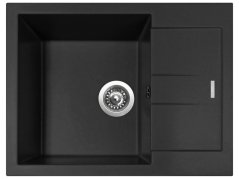 Granitový drez Sinks AMANDA 650 Nanoblack Granitový drez Sinks AMANDA 650 Nanoblack