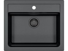 Granitový drez Alveus Atrox 30 čierny - Black Edition 2