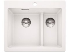 Granitový dřez Blanco PLEON 6 Split bílá