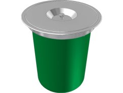 Odpadkový koš Franke KEA F12, Montáž do roviny