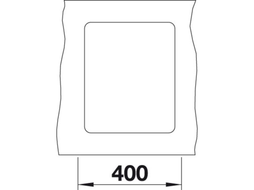Granitový drez Blanco SUBLINE 320 F InFino biela