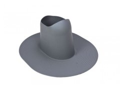 Střešní průchodka pro ploché střechy šedá