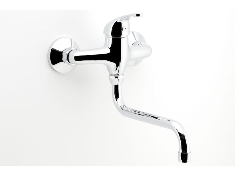 Nástěnná baterie 150 mm Titania Iris chrom