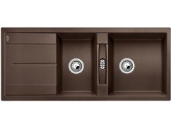 Granitový dřez Blanco Metra 8 S Silgranit kávová